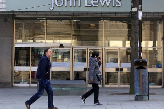 John Lewis has announced the closure of its Sheffield store.
