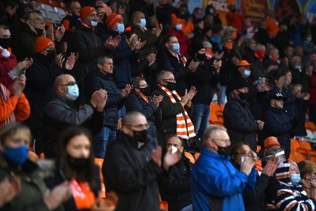 Blackpool secured promotion in the most dramatic style last season with victory in the play-offs and have taken nine of their 15 points at Bloomfield Road this season (Photo by Gareth Copley/Getty Images)