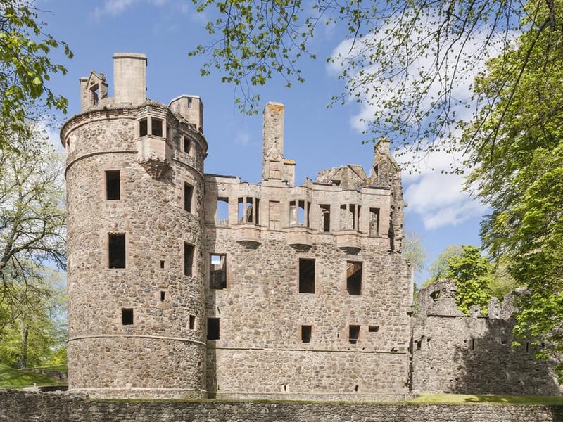 Located in Aberdeenshire, Huntly Castle was once the ancestral home of the chief of Clan Gordon, Earl of Huntly. It is open again from late April.