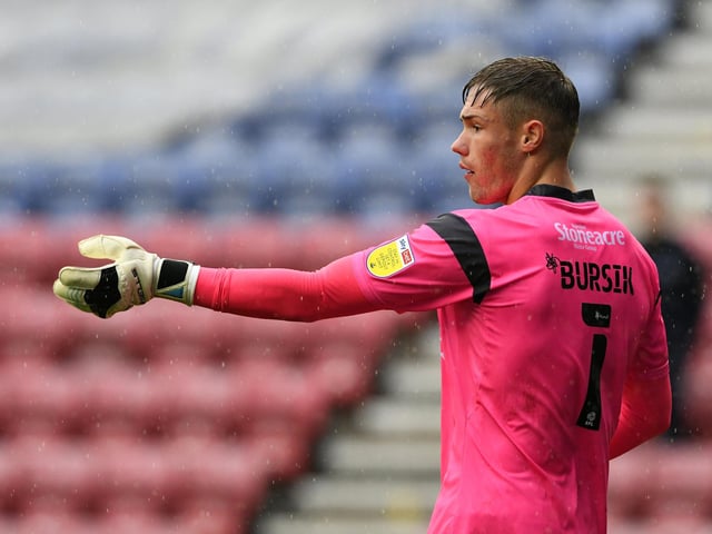 Could have done better with his parry of the cross which led to Wimbledon’s opening goal. And his blushes were spared by James after passing straight to Pigott. Looked a little unsure of himself at times.