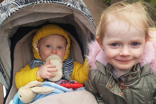 Allison Foster: My two grandchildren Faith-Jayne who is four and Thomas is one. They have both had their birthdays since the lockdown so we can't wait to have a big party for them later.
