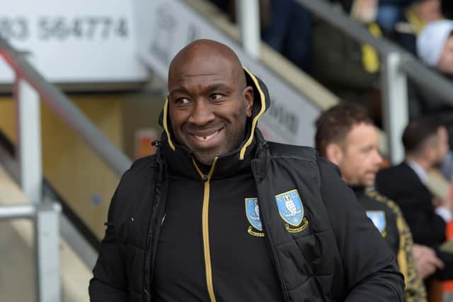 Darren Moore was delighted with Sheffield Wednesday's supporters.