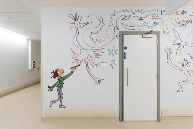 The collaboration was made possible by The Children's Hospital Charity's arts programme, Artfelt
