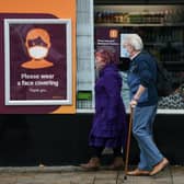 Shoppers wearing a face masks in Sheffield city centre, as South Yorkshire is the latest region to be placed into Tier 3 coronavirus restrictions, which will come into effect on Saturday..
21st October 2020
Picture : Jonathan Gawthorpe