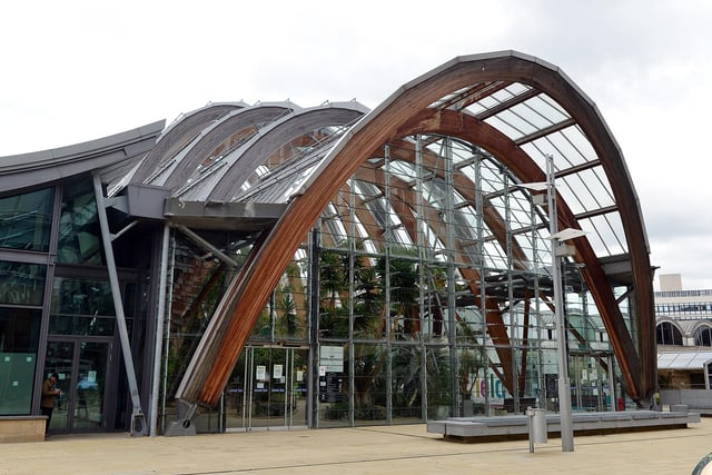 The Winter Garden, rated 4.5 on Trip Advisor, has had flowers and plants, plus access to the Millennium Galleries, which boast museums and art galleries