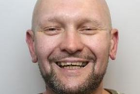 Pictured is Martin Wilson, aged 38, of Monsal Crescent, Athersley South, Barnsley, who was found guilty after a trial of murdering Stephen Riley who had died after suffering two stab wounds during the evening of June 26.
He first met his victim at Young Offender Institutions, hunted him down and killed him after learning he had allegedly kicked his pregnant ex-partner in the stomach.
