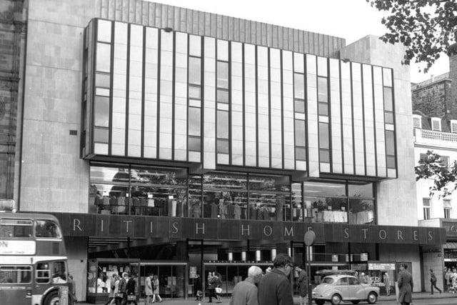 BHS' flagship store on Princes Street opened in the 1960s and lasted until the company went bust in 2016.