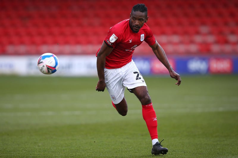 Defender Omar Beckles has dropped down to League Two to move back to London after an impressive season with Crewe.