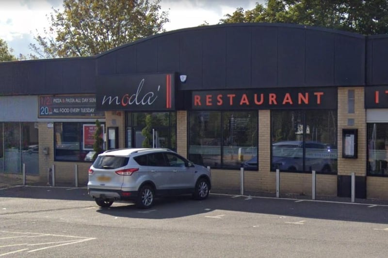 Moda Italian Restaurant, Annesley Road, Hucknall