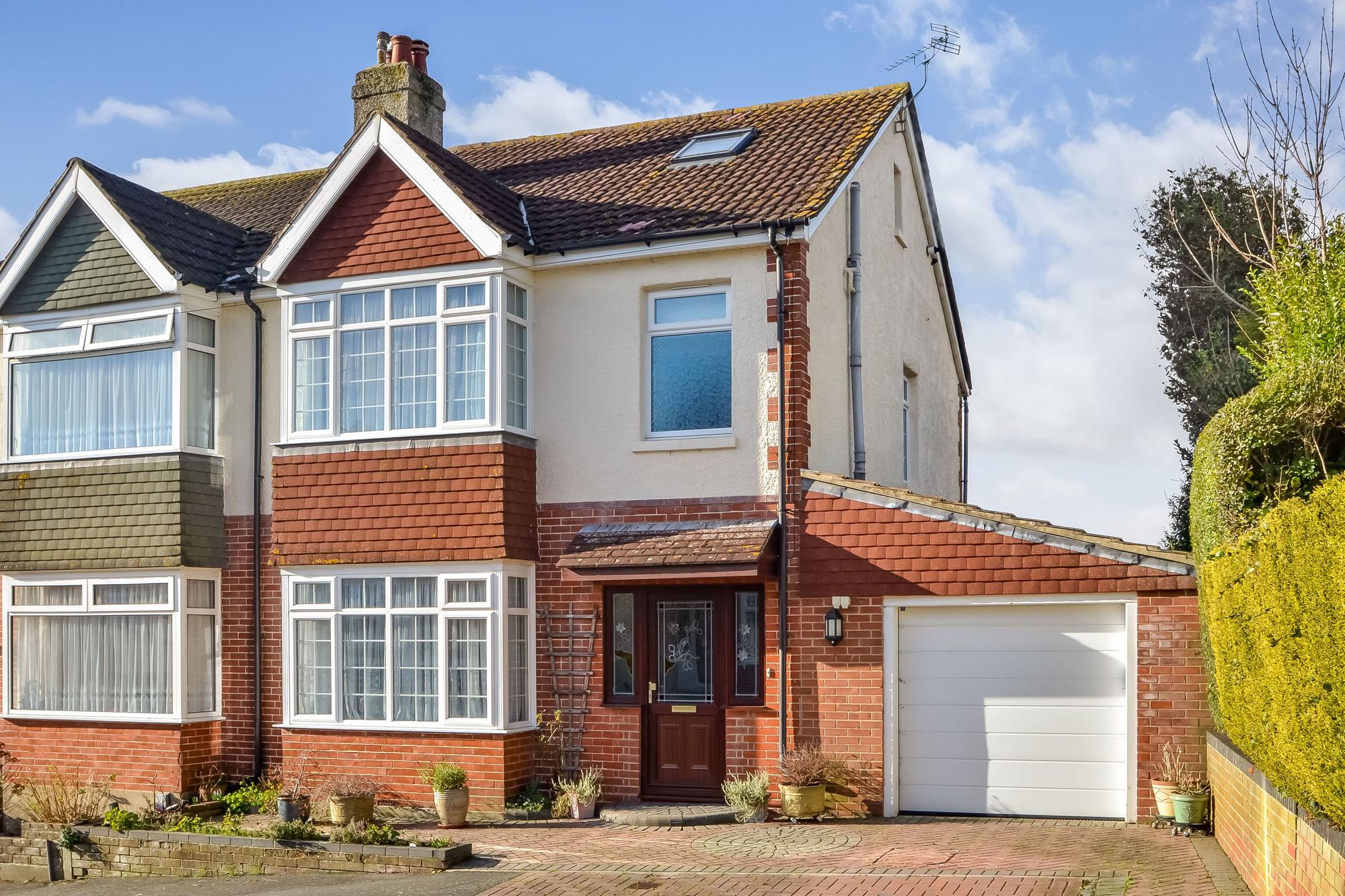 This four bed semi-detached house in Highlands Road, Drayton, is on the market for £529,995. It is listed by Town and Country.