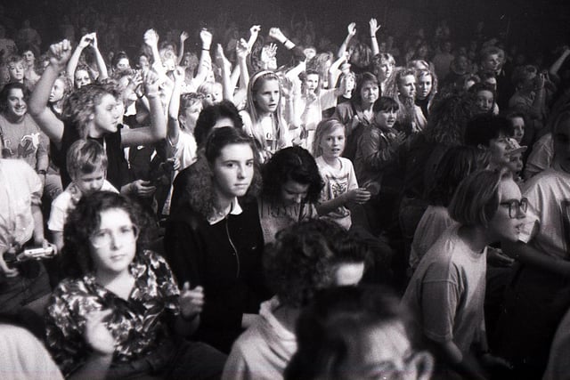 Were you amongst the crowd enjoying the Jason Donovan concert at Sheffield City Hall in September 1990?