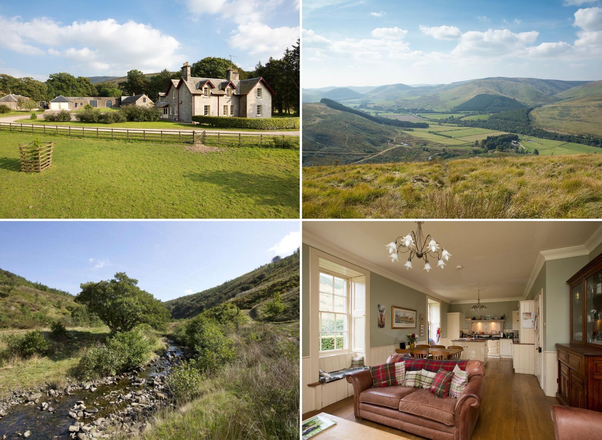 Could you imagine yourself living in this Scottish farmhouse? It's yours for £2.4 million...