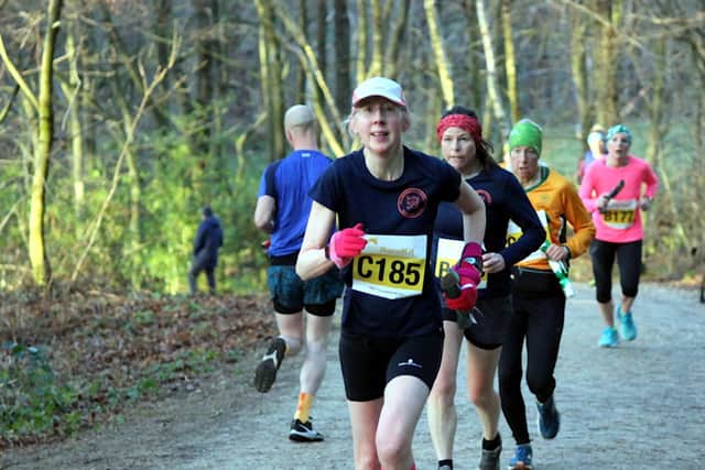 1st Donation Day Relay in January 2022 in Wharncliffe Woods by Sam Royle