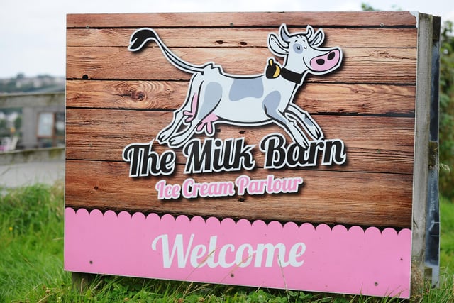 The Milk Barn, Glen Farm, Falkirk – this family-friendly venue is much more than just an ice cream parlour and lots of tasty stuff is available between 10am and 5pm. You can phone ahead to book a table. Picture: Michael Gillen.