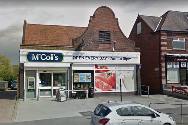 Three staff at McColl's in Beauchief have test positive for Covid-19.