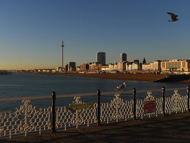 Brighton is the 13th biggest city in the United Kingdom with a population of 622,480.