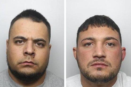 Two men were jailed in August, last year, at Sheffield Crown Court over the death of popular boxer Tom Bell who was shot dead at the Maple Tree pub in Balby, Doncaster.
Scott Gocoul, aged 28 when sentenced, of no fixed abode, pictured left, was found guilty of murder and sentenced to life imprisonment with a minimum term of 33 years.
Joseph Bennia, aged 30 when sentenced, of no fixed abode, pictured right, was found guilty of manslaughter and sentenced to 17 years.