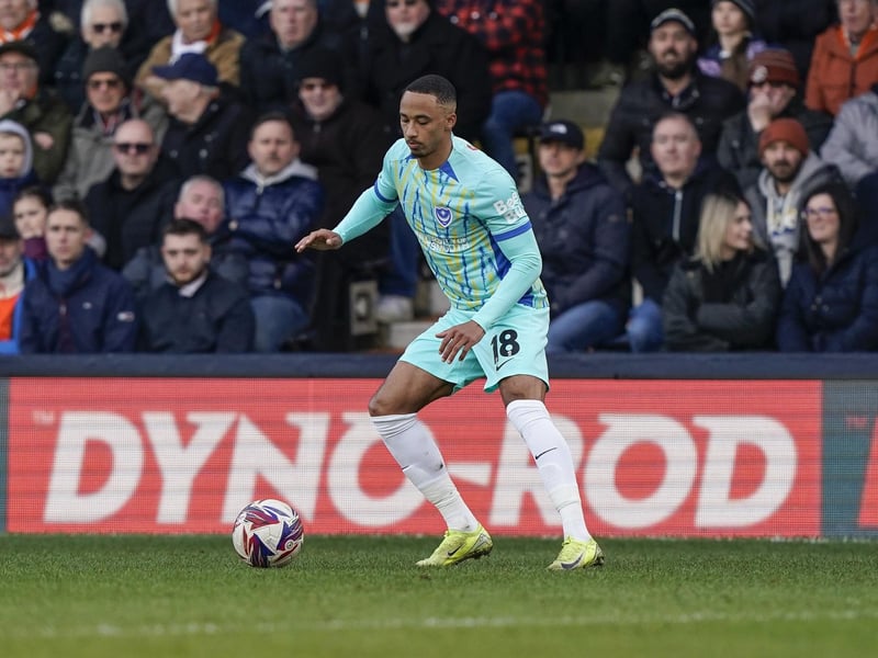Duracell bunny down the left. Cool, unflappable and with pace to burn at both ends of the pitch. The willingness to attack forces Murphy inside but no doubt left-back adds another dimension to flank. Took on costly late role however as missed late chance and was subject of Mousinho's ire for winner.