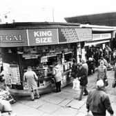 Sheffield's Sheaf Market pictured on March 22, 1991