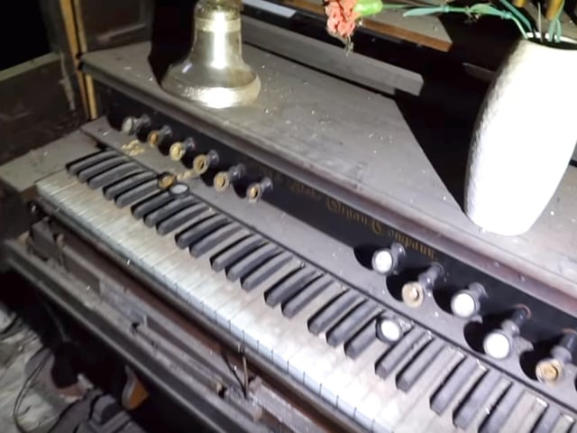 Musical equipment inside Royal Hospital Haslar in 2018. Picture: Neil Ansell