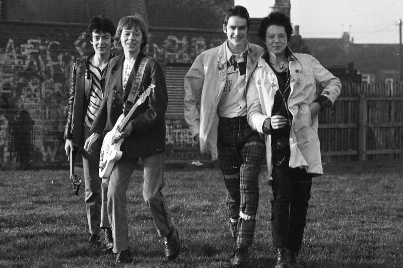 Pop group Red Alert in December 1979. Remember them?
