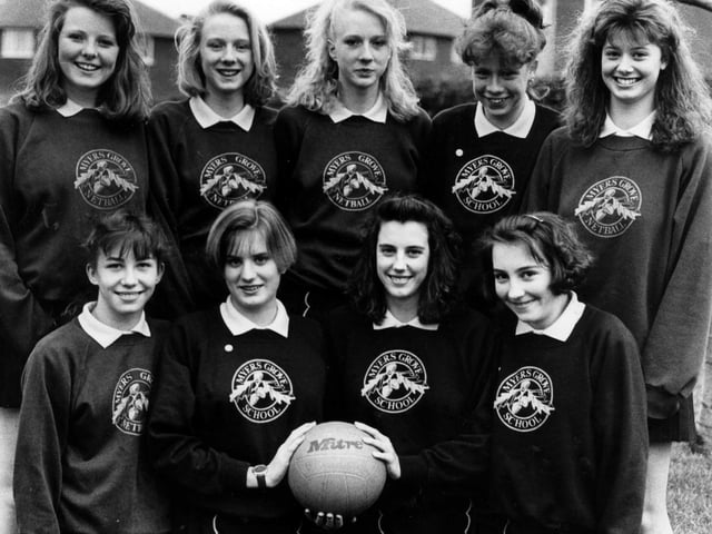 Myers Grove U-14 netball team - date unknown