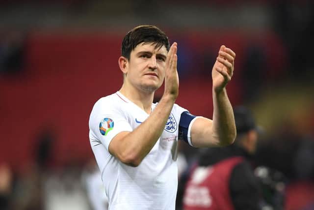 Manchester United captain Harry Maguire has talked up the impact of his skipper at Sheffield United. (Photo by Mike Hewitt/Getty Images)