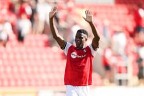 Rotherham United's Chiedozie Ogbene is currently on international duty with the Republic of Ireland