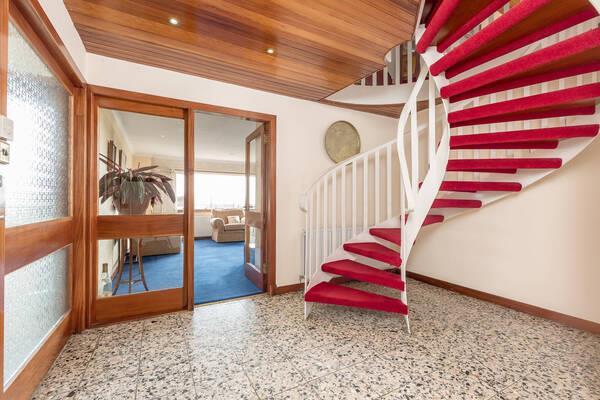 Hall and staircase.