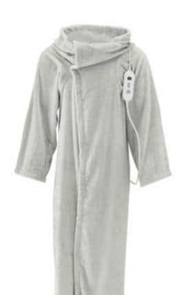 Aldi stores in Sheffield are now selling heated dressing gowns - available in cream and grey.