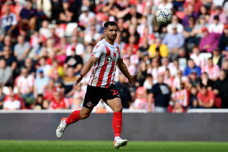 Wasn’t tested much defensively but took his early goal well and most impressive was the way he took on Callum Doyle’s important role in playing out from the back and did it well. Important in the early momentum Sunderland built. 8