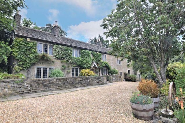 This five bedroom Grade II listed farmhouse which dates back to 1762 has stone work, stone flagged floors, stone fireplaces, leaded mullion windows and priest hole. Marketed by Gascoigne Halman, 01663 227015.