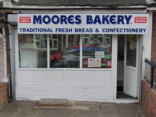 Moore's Bakery, 6 Jubliee Road, DN1 2UF. Rating: 4.5/5 (based on 40 Google Reviews). "Excellent value for money. Always a queue, so that says it all."
