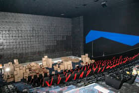 The interior of Barnsley's new 13-screen Cineworld, which is set to open in September