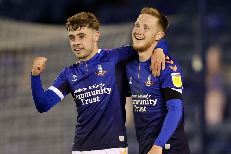 The 21-year-old Northern Ireland international has joined newly-promoted Morecambe on a season-long loan.
The midfielder spent last season at Oldham, where he made 39 appearances, scoring 10 goals.