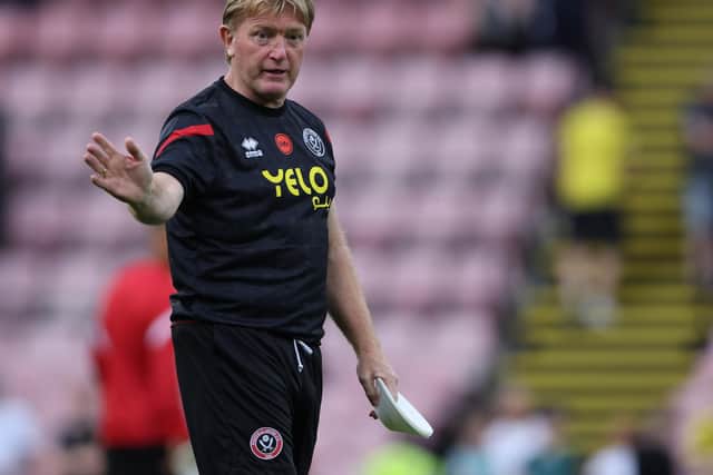 Stuart McCall, Sheffield United's assistant manager: Jonathan Moscrop / Sportimage