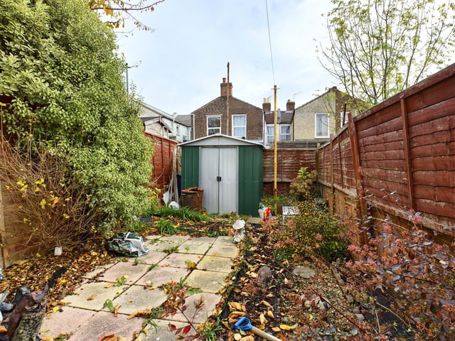 This two bedroom house in Samuel Road, Kingston, is on the market for £200,000. It is listed by Chinneck Shaw.