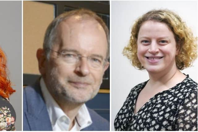 Sheffield Labour MPs Louise Haigh; Paul Blomfield and Olivia Blake