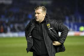 Oxford United boss Karl Robinson is looking forward to facing Sheffield Wednesday.