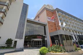 Ramada Hotel & Suites by Wyndham Kusadasi, in Turkey, where Sheffield mum Roxanne Balciunas told how she had snuck herself and her children into the all-inclusive resort, enjoying free food and drink, using an old wristband.