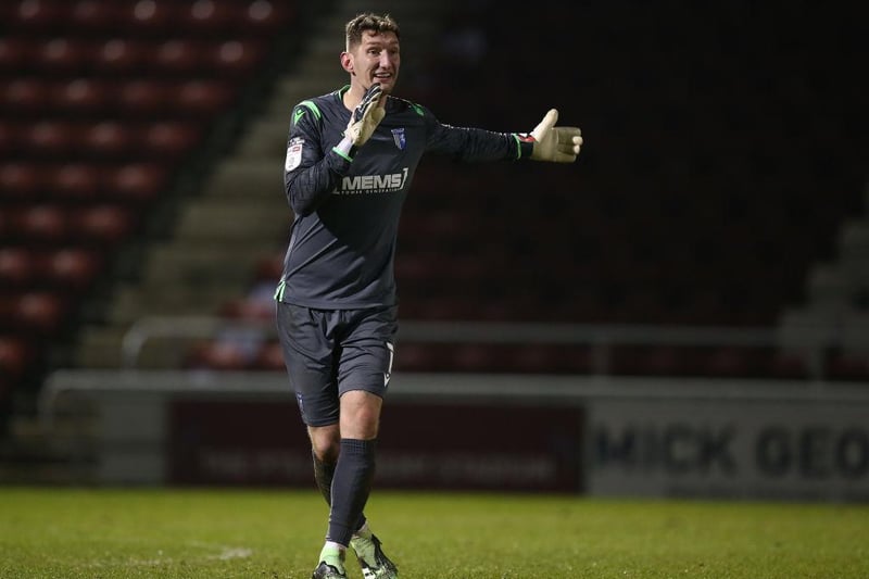 Gillingham Town goalkeeper Jack Bonham will join Championship club Stoke City when his contract expires on July 1. (Various)