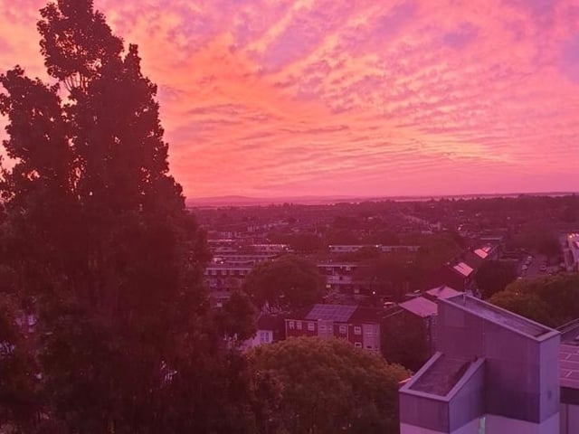Stevie Boden was fortunate enough to have an aerial advantage when he captured this beauty in Portsmouth.