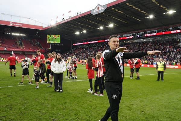 Paul Heckingbottom now knows Sheffield United's Premier League schedule: Andrew Yates / Sportimage