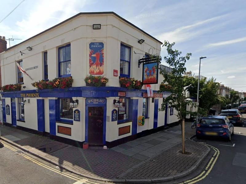 The Phoenix, Southsea, is a quirky pub known for its brilliant interior and inviting atmosphere.