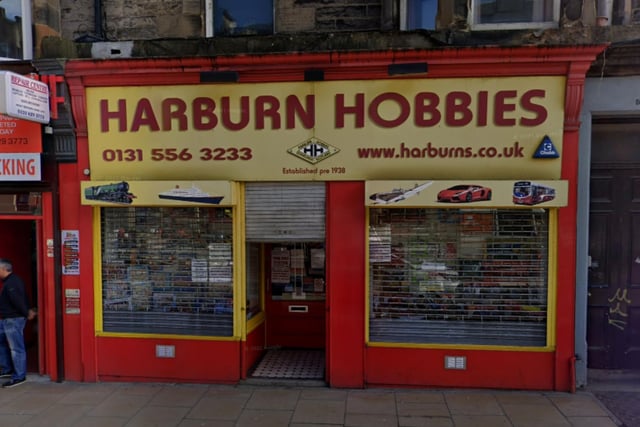 Another Elm Row gem, Harburn Hobbies has been praised as "one of the best model shops ever". They specialise in model railways, die casts, construction kits, as well as gifts and jigsaws.
