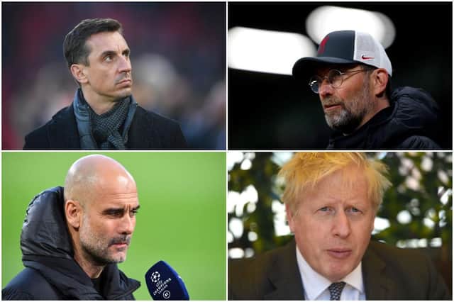 From Marcelo Bielsa to Boris Johnson: How politicians, players, pundits and managers have reacted to the European Super League