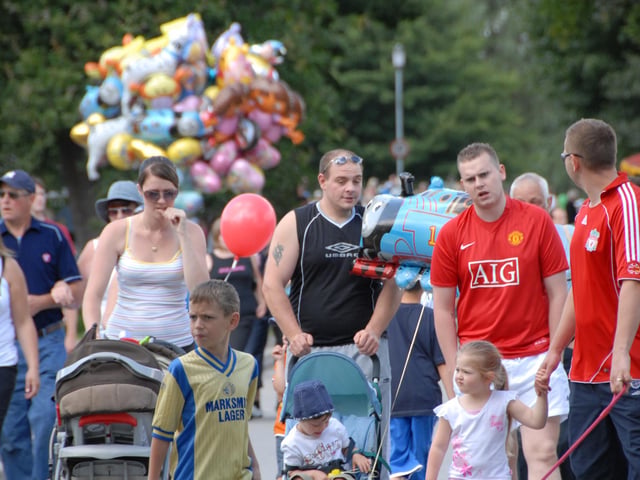 The Ashfield Show always attracted big crowds