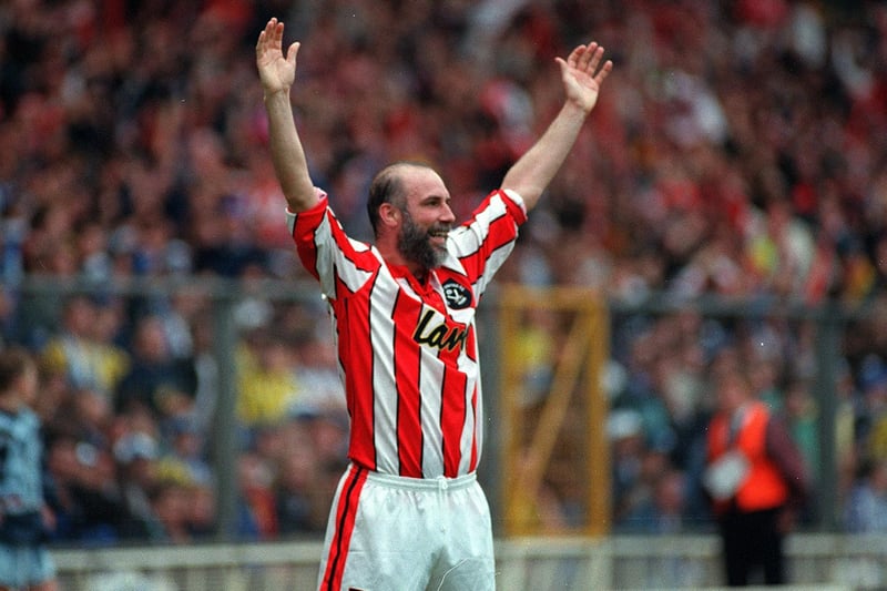 Cork left Wimbledon to join the Blades after a remarkably long spell with the Dons, and famously refused to shave his beard whilever United were in the FA Cup in 1992/93. He scored United's equaliser in the FA Cup semi-final that season at Wembley, and later returned to United as assistant manager to Micky Adams before taking up a role as a scout for the England team