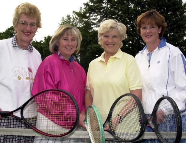 The Doncaster A Ladies Team in 1999.