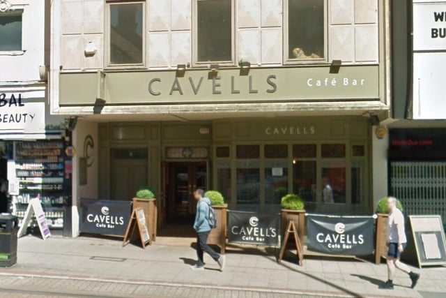 Cavells Cafe Bar on Sheffield High Street, which has the top rating, will be welcoming customers this Saturday.